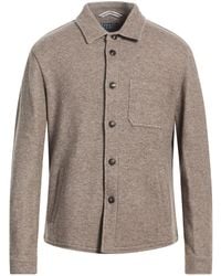 Fedeli - Taupe Jacket Cashmere - Lyst
