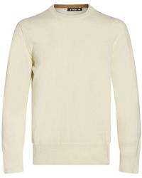 Andrea Fenzi - Sweater Wool, Polyamide - Lyst