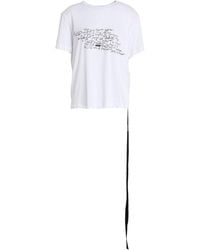 Ann Demeulemeester - T-Shirt Cotton - Lyst