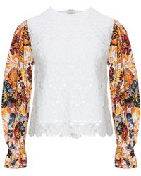 MSGM Blusa - Bianco