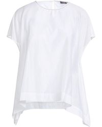 Peserico - Top Cotton, Silk - Lyst