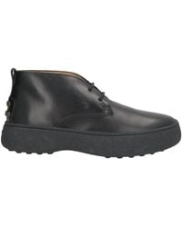 Tod's - Ankle Boots Leather - Lyst