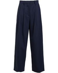 COS - Midnight Pants Recycled Polyester, Wool, Elastane - Lyst