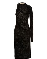 Patrizia Pepe - Midi Dress Polyester, Polyamide, Elastane - Lyst