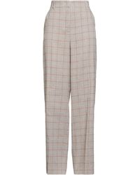Weekend by Maxmara - Camel Pants Linen, Cotton - Lyst