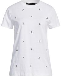 KARL LAGERFELD - T-shirt - Lyst