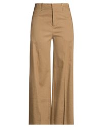 Alysi - Crème Light Pants Linen, Viscose, Elastane - Lyst