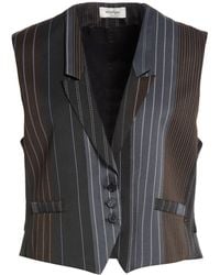 Ottod'Ame - Tailored Vest Polyester, Viscose - Lyst