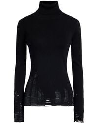 MM6 by Maison Martin Margiela - Rollkragenpullover - Lyst