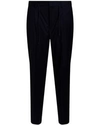 Manuel Ritz - Midnight Pants Virgin Wool, Elastane - Lyst