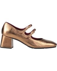 Walter Violet - Bronze Pumps Leather - Lyst
