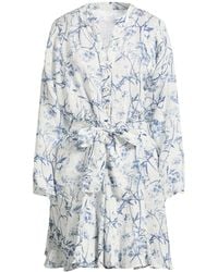 120% Lino - Midi Dress - Lyst