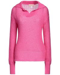 120% Lino - Jumper - Lyst