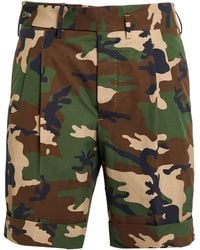 Gabriele Pasini - Military Shorts & Bermuda Shorts Cotton - Lyst