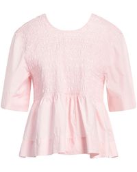 Ganni - Top Organic Cotton - Lyst