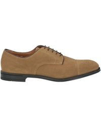 Doucal's - Khaki Lace-Up Shoes Leather - Lyst