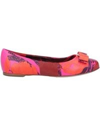 Ferragamo - Ballet Flats Leather - Lyst