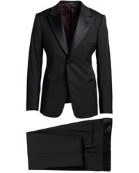 Emporio Armani - Suit Virgin Wool, Silk, Polyester - Lyst