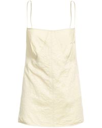 Jil Sander - Top Cotton, Viscose, Polyamide - Lyst