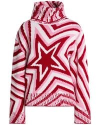 Perfect Moment - Fuchsia Turtleneck Merino Wool - Lyst