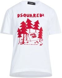 DSquared² - T-Shirt Cotton - Lyst
