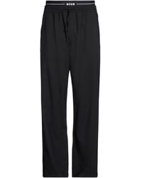 MSGM - Pants Virgin Wool, Elastane - Lyst