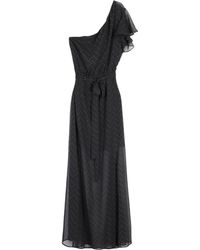 Maje Long Dress - Black