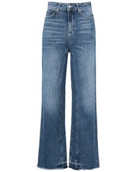 designer wide leg jeans