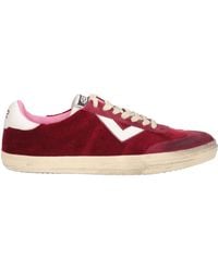 4b12 - Burgundy Sneakers Textile Fibers - Lyst