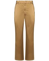 Department 5 - Khaki Pants Cotton, Viscose, Elastane - Lyst