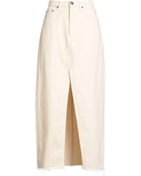 Rag & Bone - Denim Skirt Cotton - Lyst
