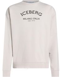 Iceberg - Light Sweatshirt Cotton, Polyester - Lyst