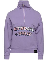 Kendall + Kylie Sweatshirt - Purple