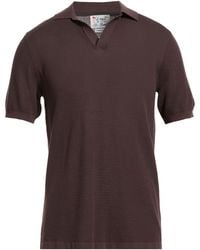 MC2 Saint Barth - Dark Polo Shirt Cotton - Lyst