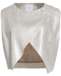 SILENCE LIMITED - Top Rayon, Linen - Lyst