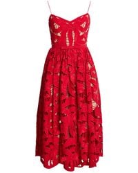 Self-Portrait - Midi Dress - Lyst