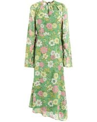 TOPSHOP - Midi Dress - Lyst