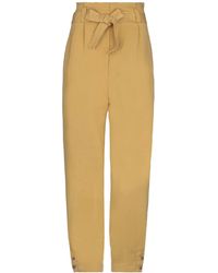 Alberta Ferretti - Marigold Pants Linen, Silk - Lyst