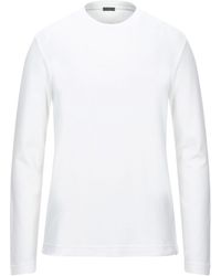 Zanone - T-Shirt Pima Cotton - Lyst