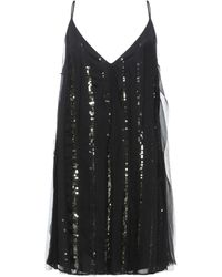 Ottod'Ame Short Dress - Black