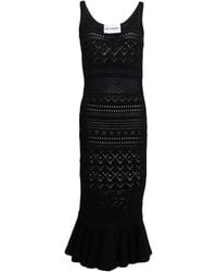 DES_PHEMMES - Midi Dress - Lyst
