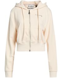 Richmond X - Cream Sweatshirt Cotton, Polyester - Lyst