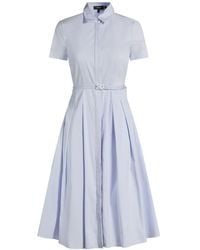 Theory - Robe Midi - Lyst