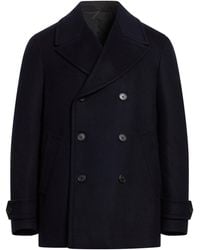 Montedoro - Coat Wool - Lyst