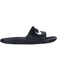 nike sandals black