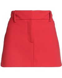 SOLOTRE - Mini Skirt Polyester, Virgin Wool, Elastane, Viscose - Lyst