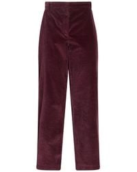 Eleventy - Plum Pants Cotton, Modal, Elastane - Lyst