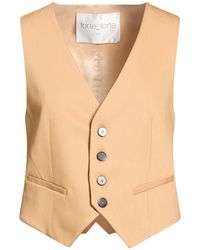 forte_forte - Tailored Vest Viscose, Virgin Wool, Elastane - Lyst