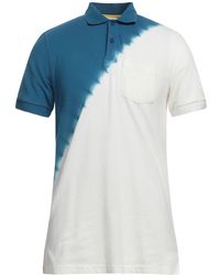 Manuel Ritz - Slate Polo Shirt Cotton, Elastane - Lyst
