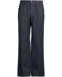 Second Layer - Charcoal Pants Polyester - Lyst